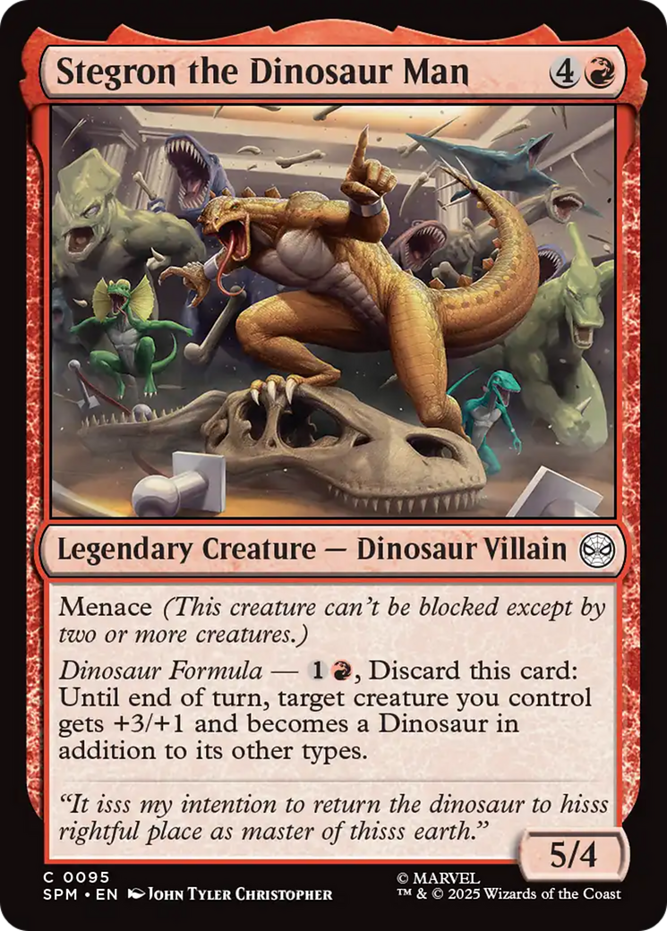 Stegron the Dinosaur Man [Marvel's Spider-Man] | Spectrum Games