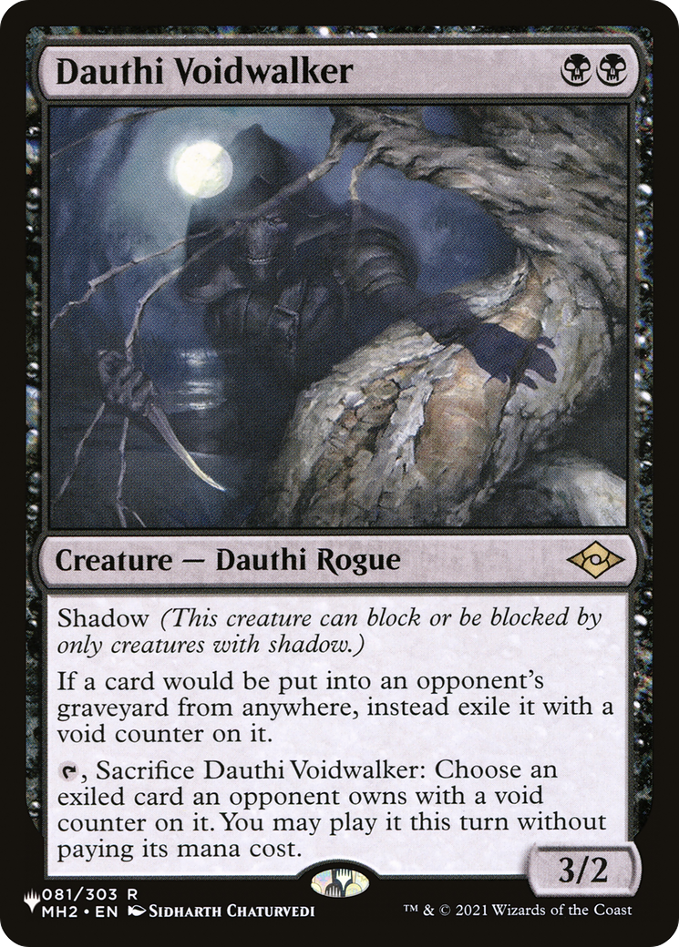 Dauthi Voidwalker [The List Reprints] | Spectrum Games