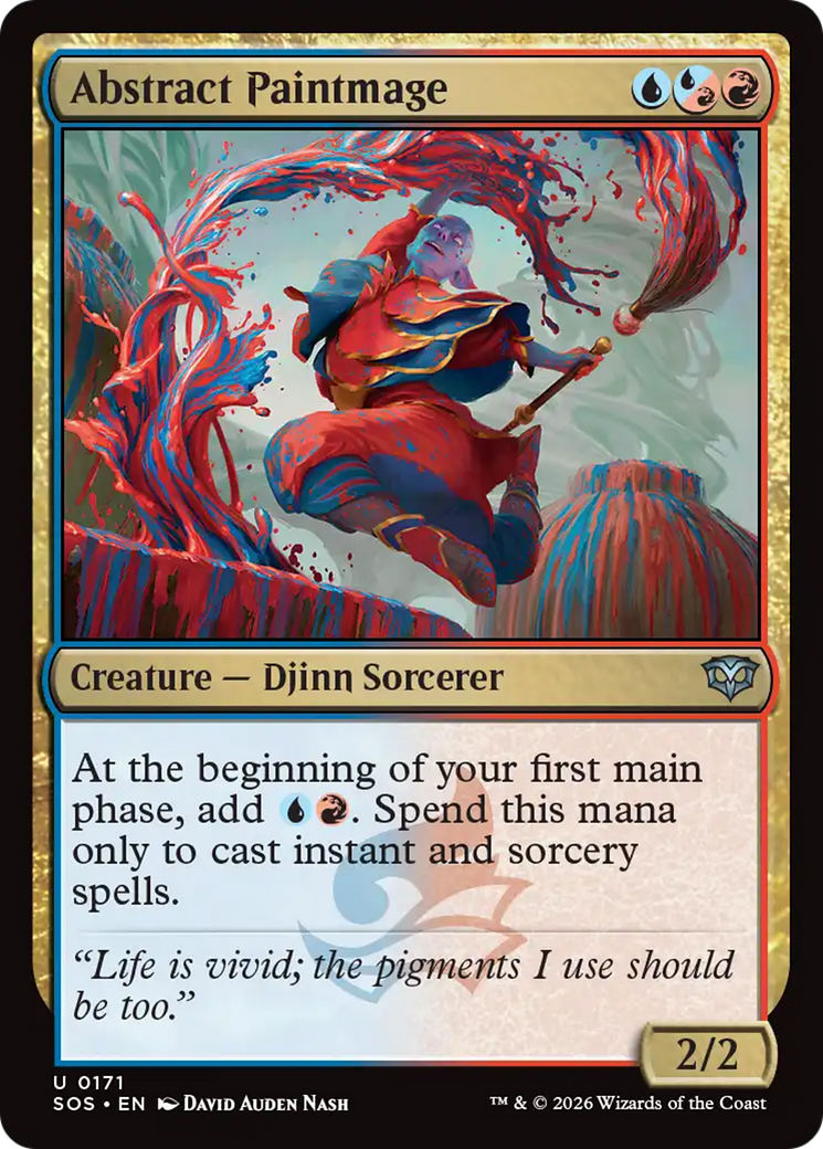 Abstract Paintmage [Secrets of Strixhaven] | Spectrum Games