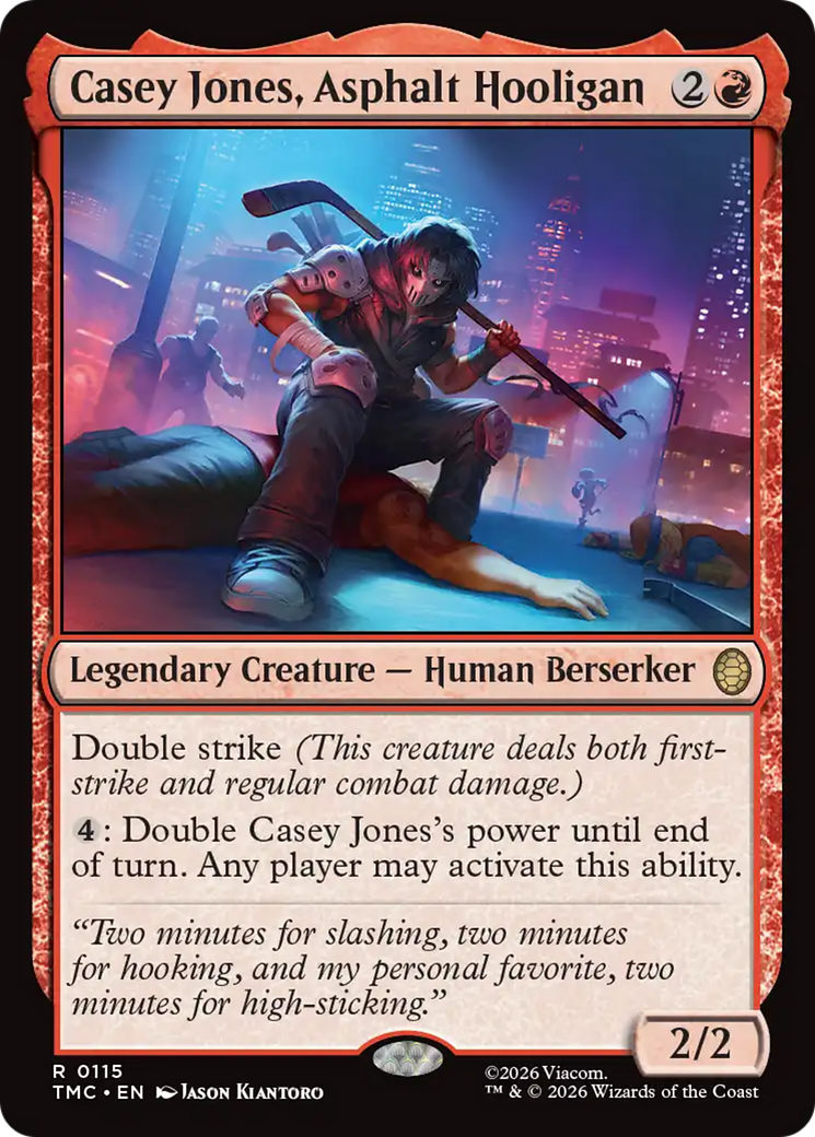 Casey Jones, Asphalt Hooligan [Teenage Mutant Ninja Turtles Commander] | Spectrum Games