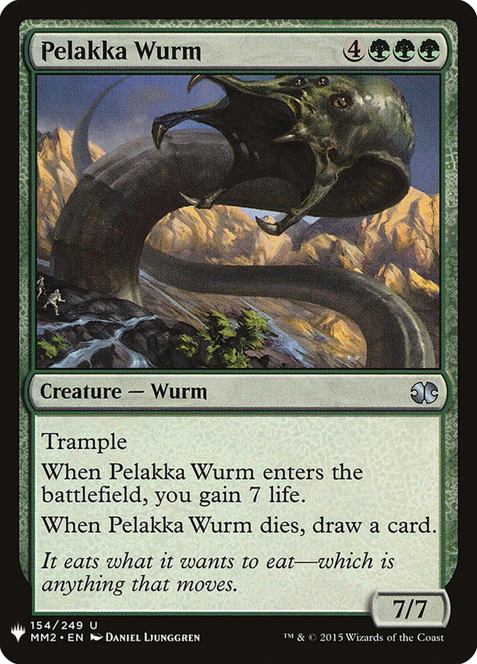 Pelakka Wurm [Mystery Booster] | Spectrum Games