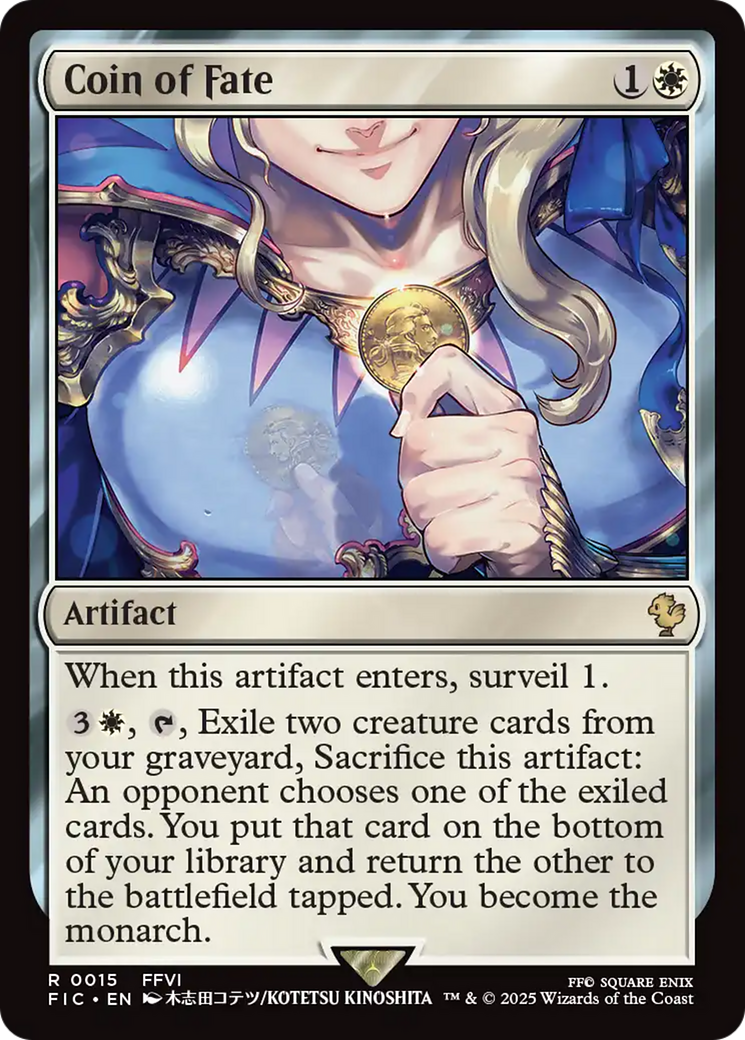Coin of Fate [FINAL FANTASY Commander] | Spectrum Games