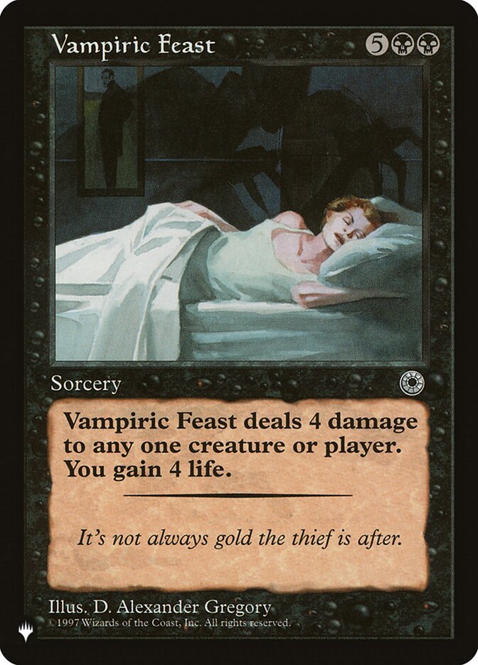 Vampiric Feast [The List] | Spectrum Games