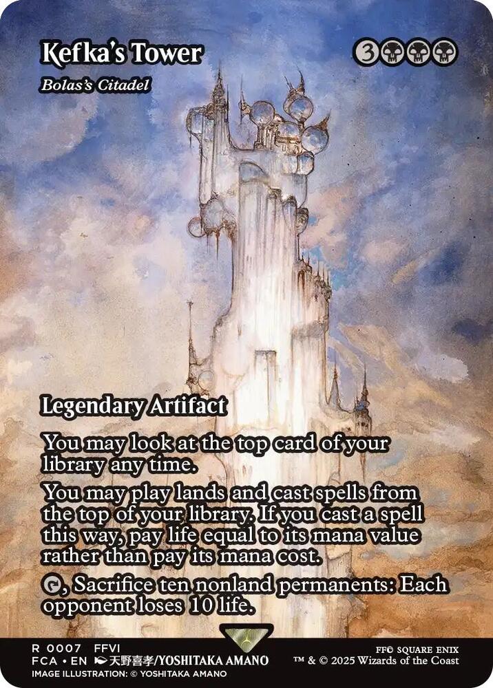 Kefka's Tower - Bolas's Citadel (Showcase) [FINAL FANTASY : Through the Ages] | Spectrum Games