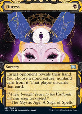 Duress (Foil Etched) [Strixhaven: Mystical Archive] | Spectrum Games