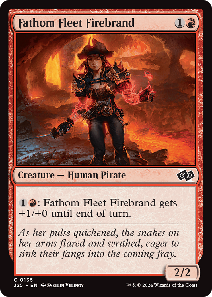 Fathom Fleet Firebrand [Foundations Jumpstart] | Spectrum Games