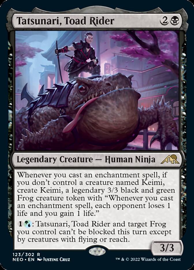 Tatsunari, Toad Rider [Kamigawa: Neon Dynasty] | Spectrum Games