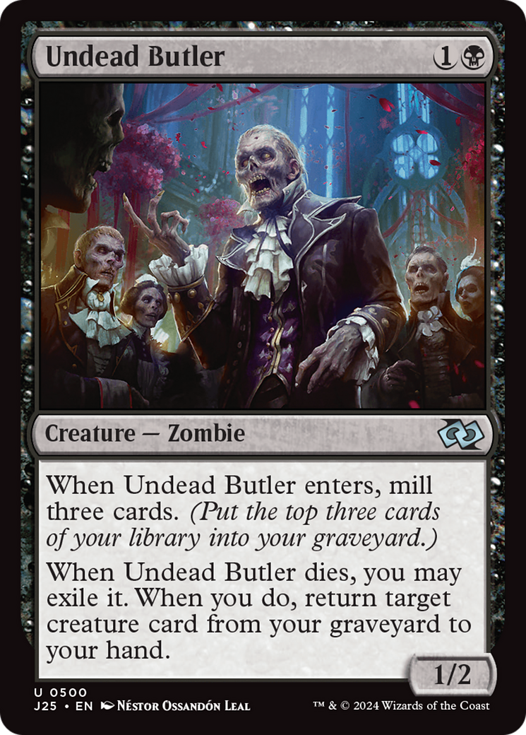 Undead Butler [Foundations Jumpstart] | Spectrum Games