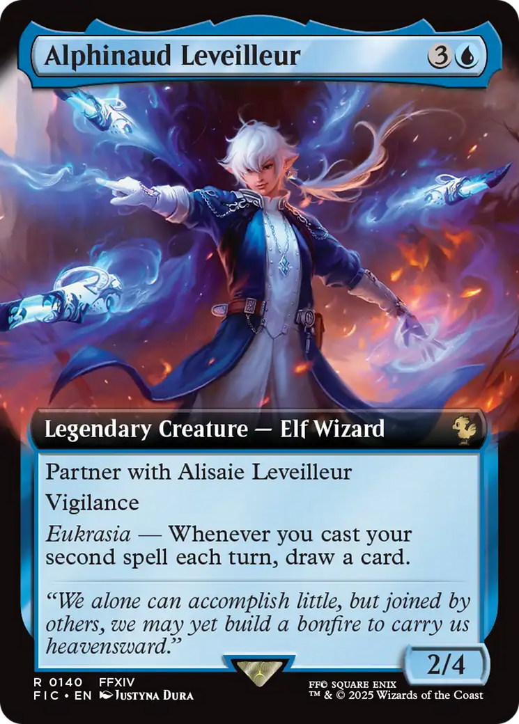 Alphinaud Leveilleur (Extended Art) [FINAL FANTASY Commander] | Spectrum Games