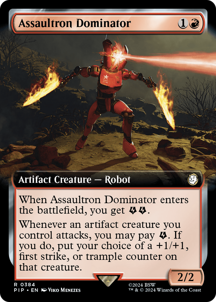 Assaultron Dominator (Extended Art) [Fallout] | Spectrum Games