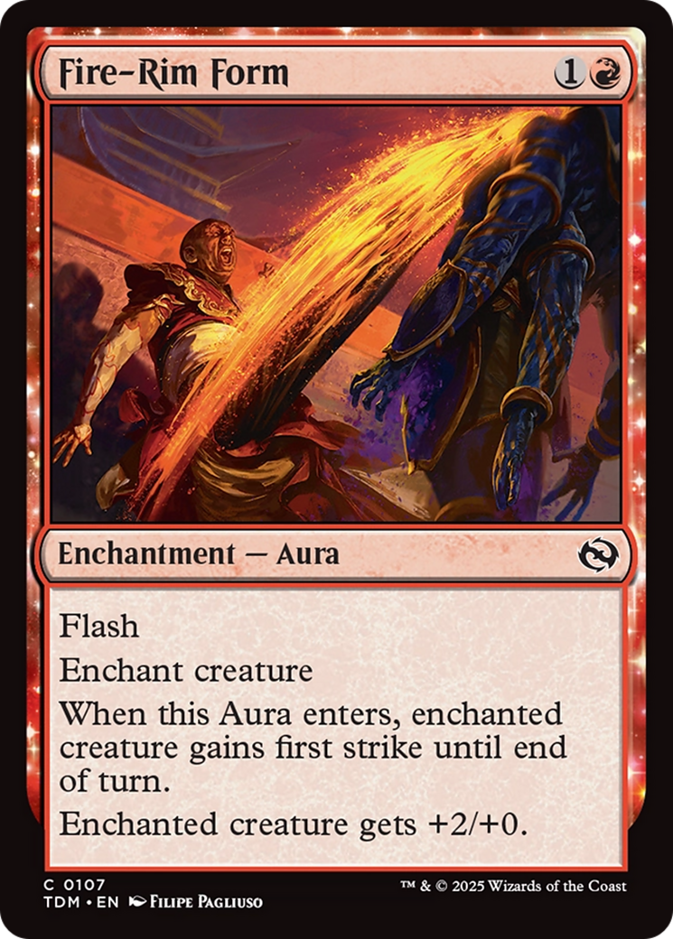 Fire-Rim Form [Tarkir: Dragonstorm] | Spectrum Games