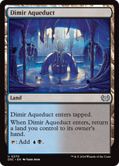 Dimir Aqueduct [Duskmourn: House of Horror Commander] | Spectrum Games