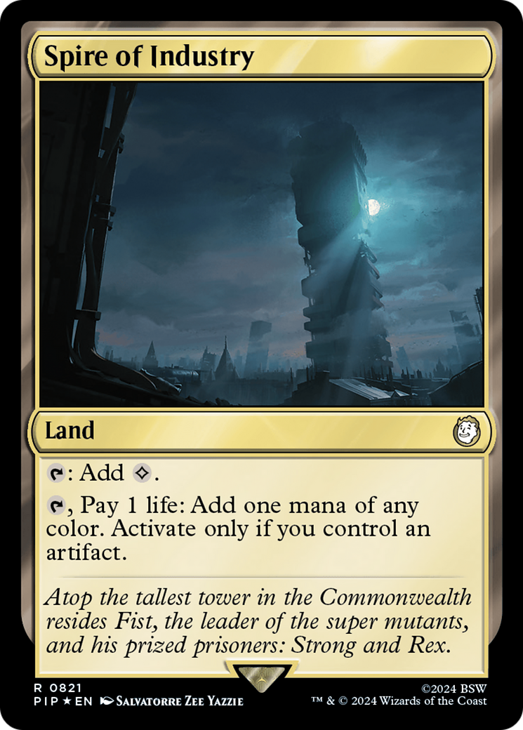 Spire of Industry (Surge Foil) [Fallout] | Spectrum Games