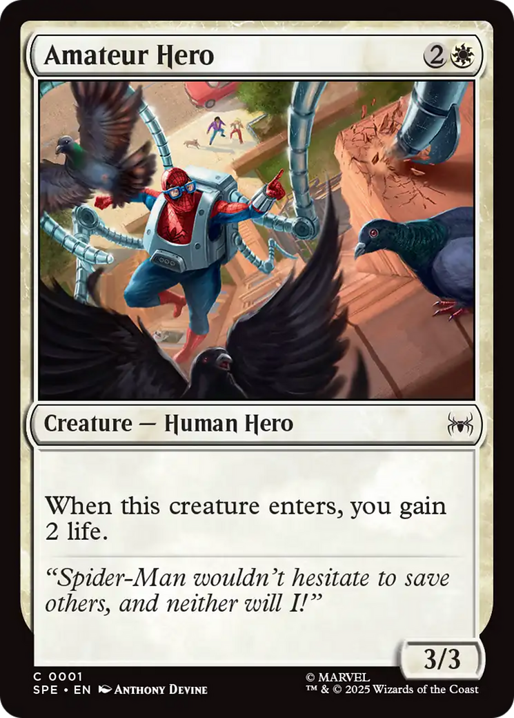 Amateur Hero [Marvel's Spider-Man: Eternal-Legal] | Spectrum Games