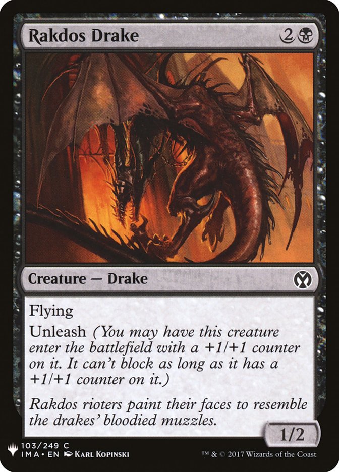 Rakdos Drake [Mystery Booster] | Spectrum Games