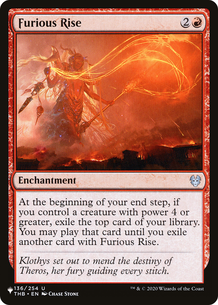 Furious Rise [The List] | Spectrum Games