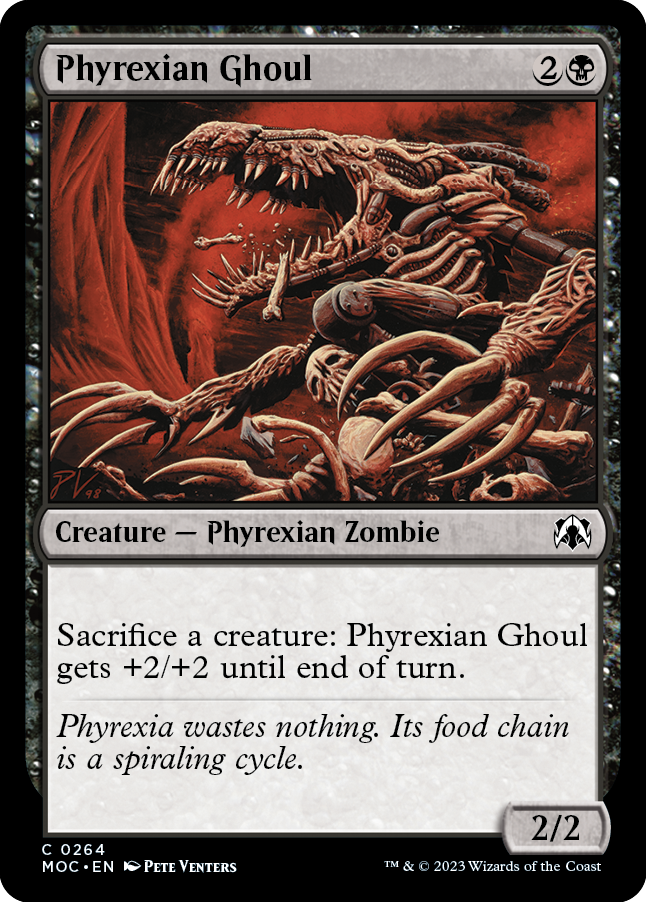 Phyrexian Ghoul [March of the Machine Commander] | Spectrum Games