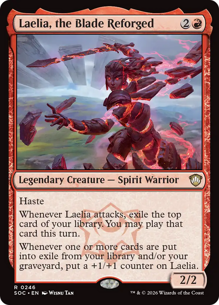 Laelia, the Blade Reforged [Secrets of Strixhaven Commander] | Spectrum Games