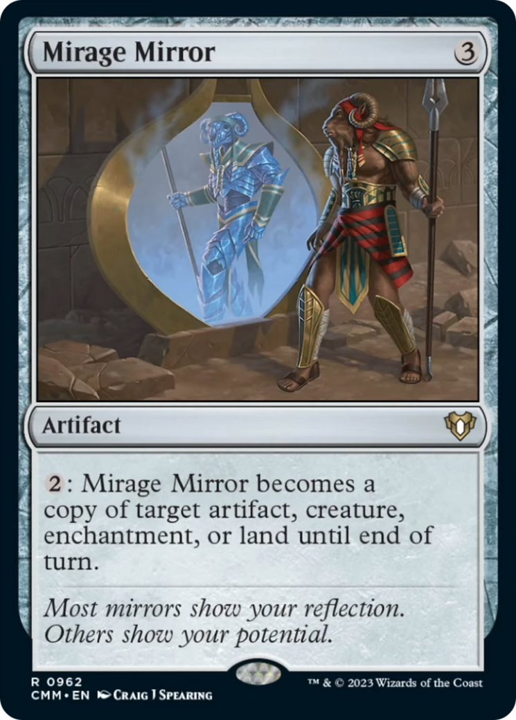 Mirage Mirror [Commander Masters] | Spectrum Games