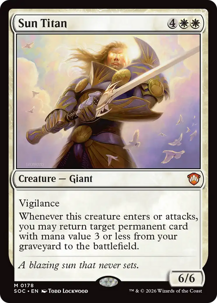 Sun Titan [Secrets of Strixhaven Commander] | Spectrum Games