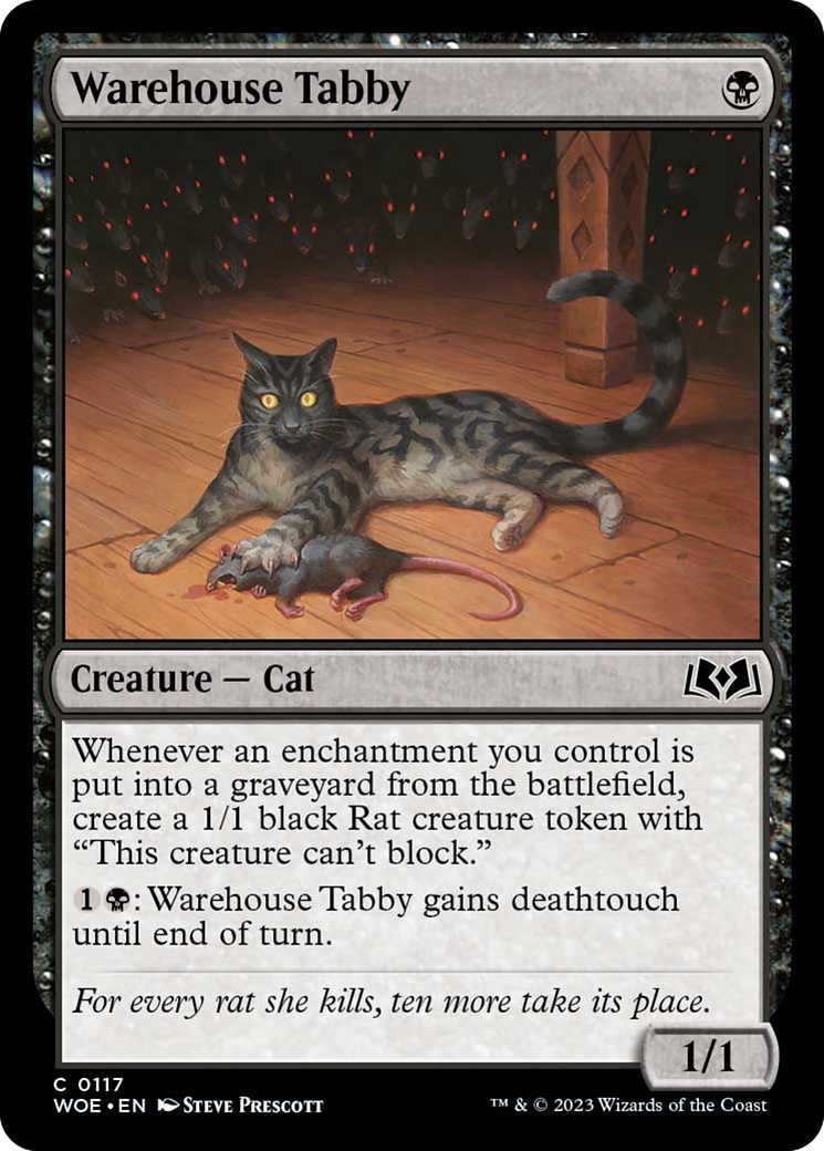 Warehouse Tabby [Wilds of Eldraine] | Spectrum Games