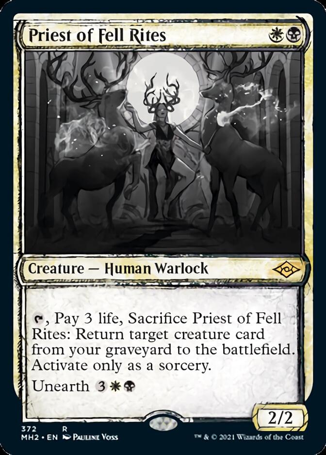 Priest of Fell Rites (Sketch) [Modern Horizons 2] | Spectrum Games