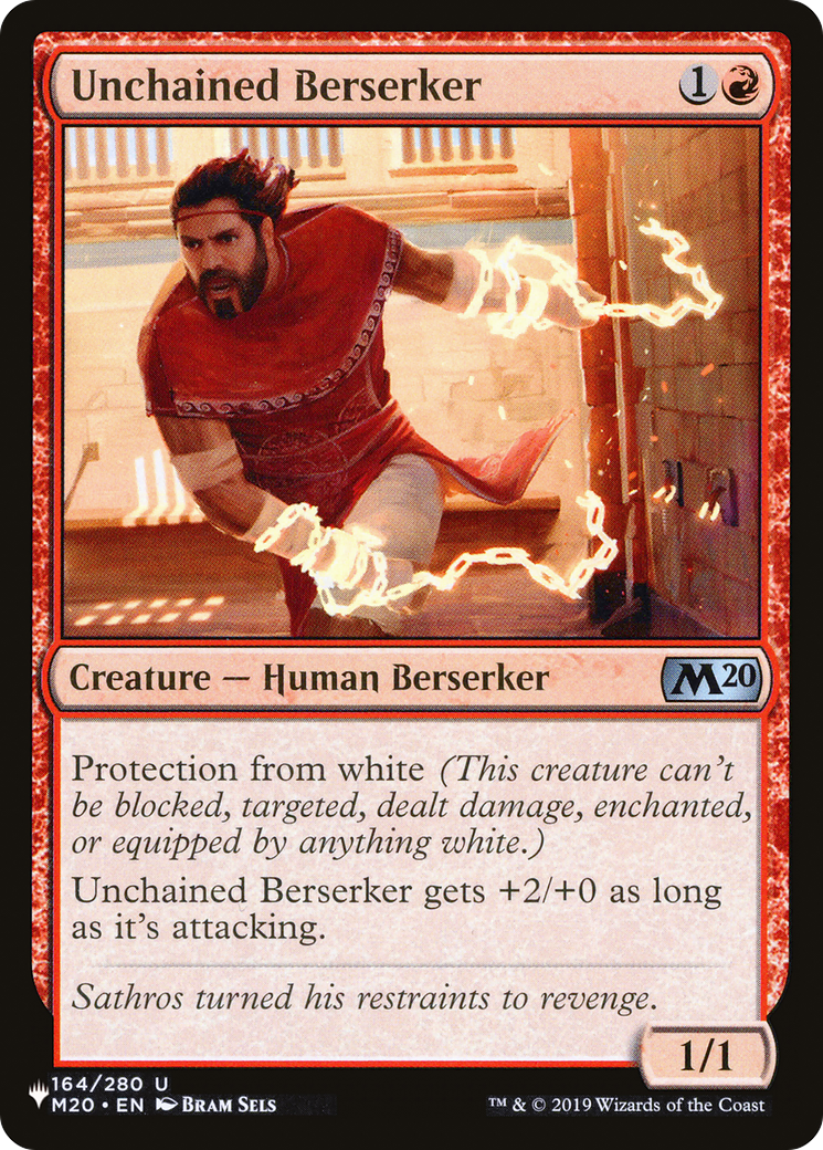 Unchained Berserker [The List Reprints] | Spectrum Games