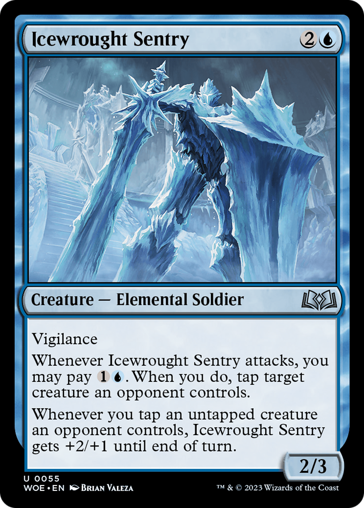 Icewrought Sentry [Wilds of Eldraine] | Spectrum Games