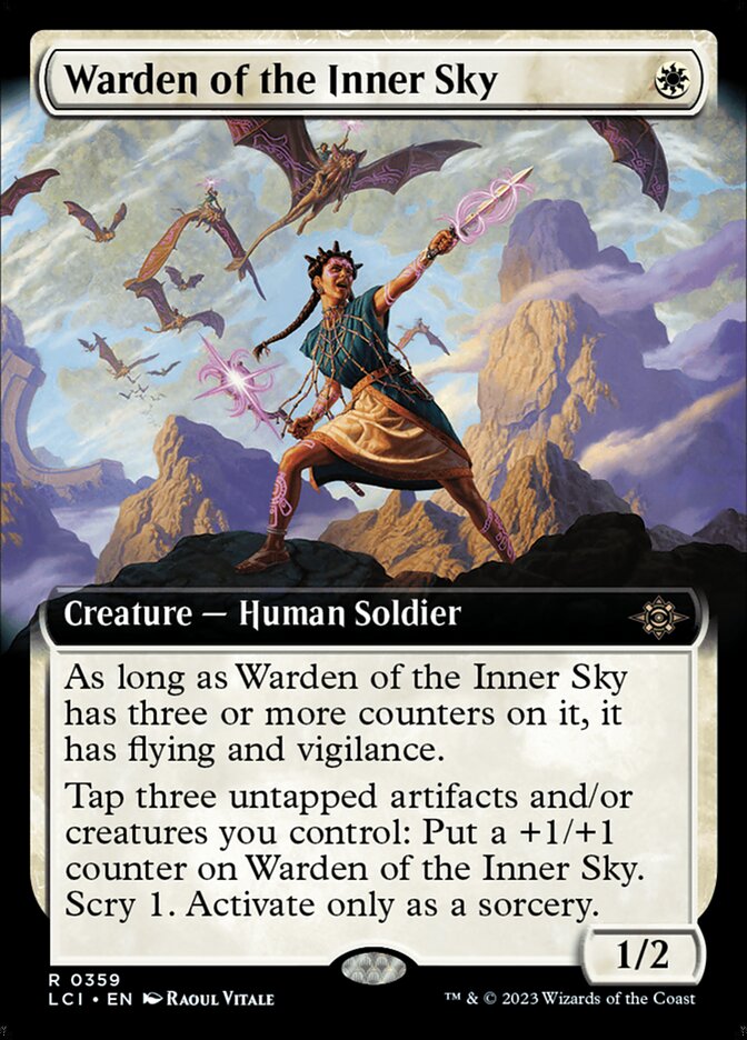 Warden of the Inner Sky (Extended Art) [The Lost Caverns of Ixalan] | Spectrum Games