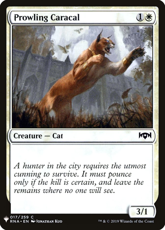 Prowling Caracal [Mystery Booster] | Spectrum Games