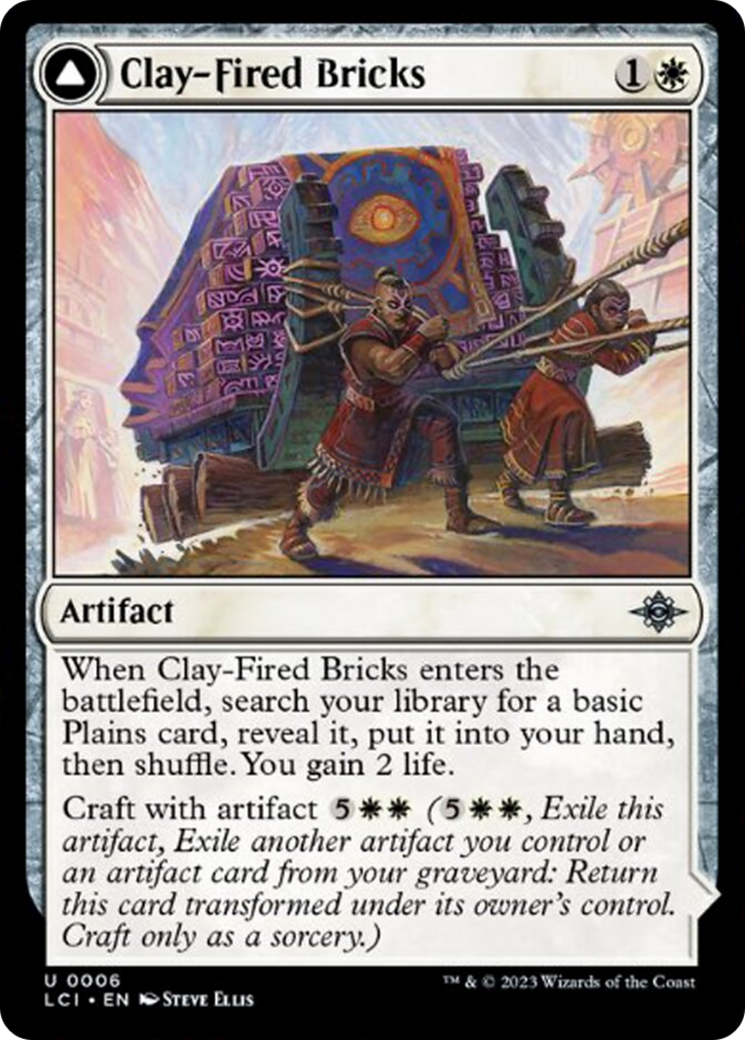 Clay-Fired Bricks // Cosmium Kiln [The Lost Caverns of Ixalan] | Spectrum Games