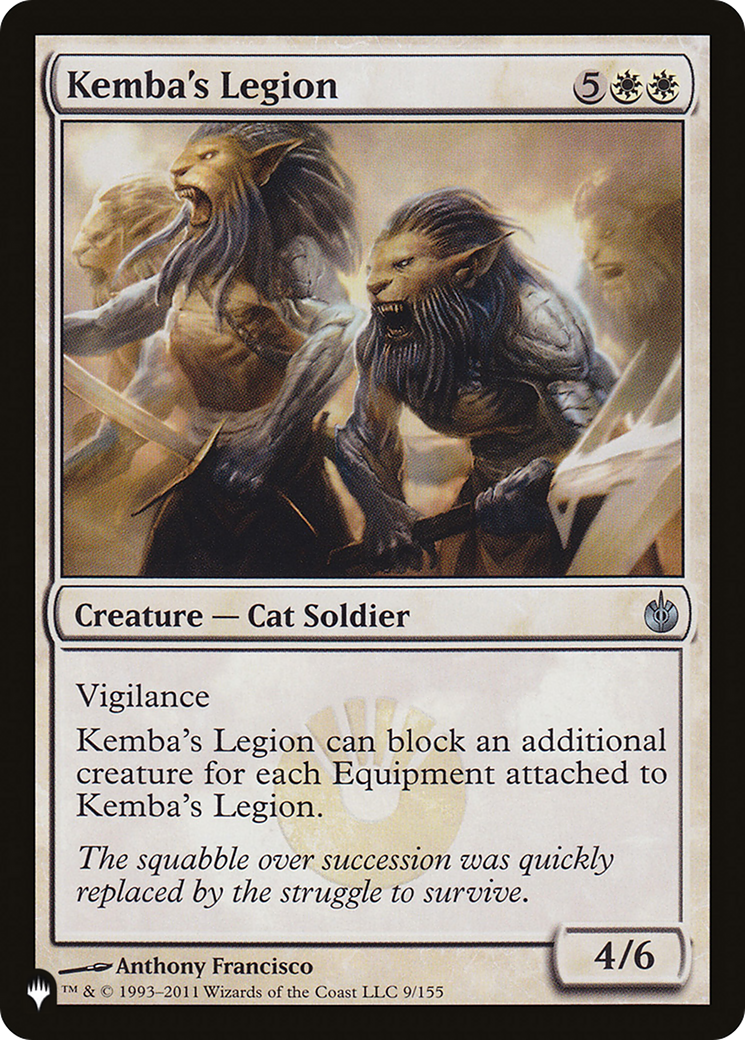 Kemba's Legion [The List] | Spectrum Games