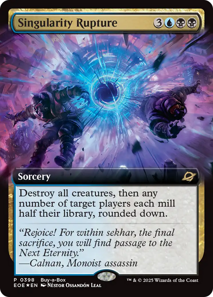 Singularity Rupture [Edge of Eternities Promo Pack] | Spectrum Games