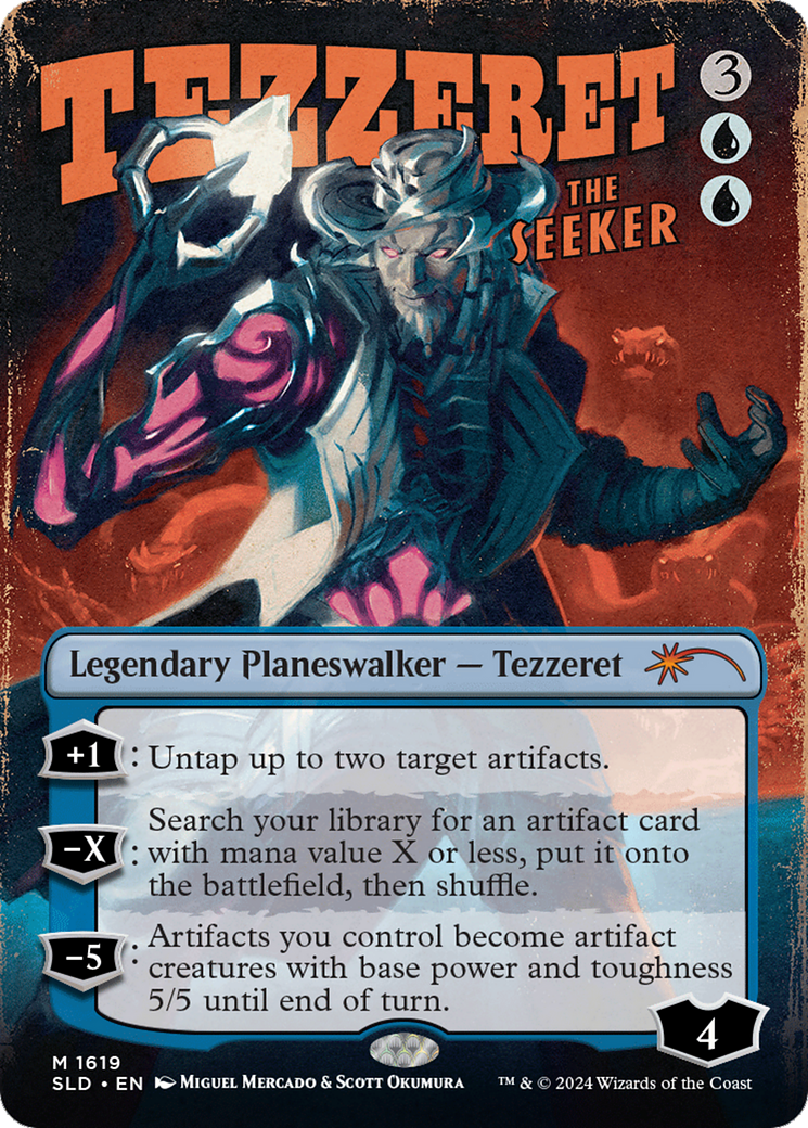 Tezzeret the Seeker (1619) [Secret Lair Drop Series] | Spectrum Games