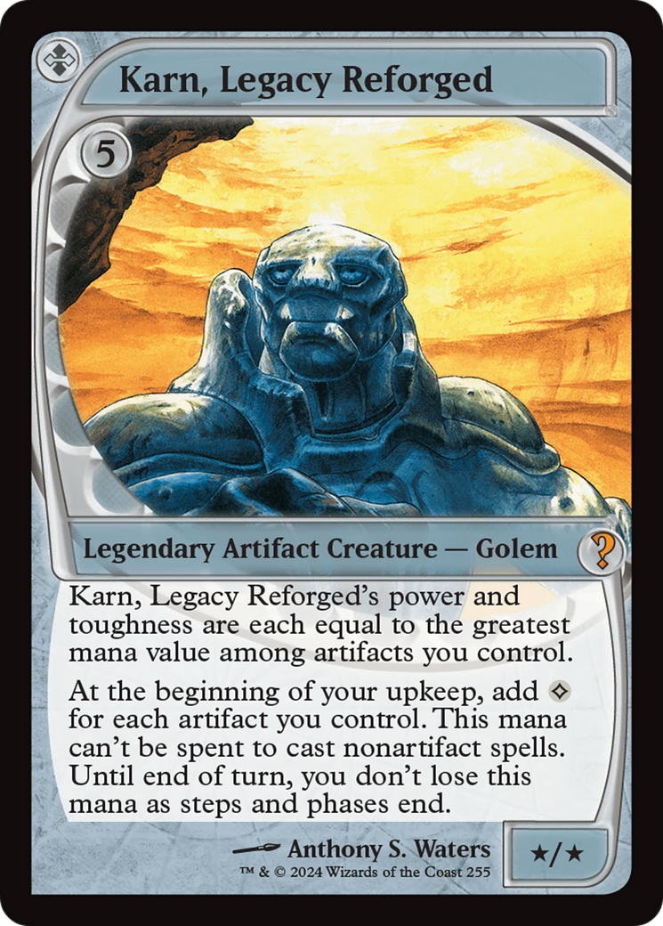 Karn, Legacy Reforged (Future Sight) [Mystery Booster 2] | Spectrum Games