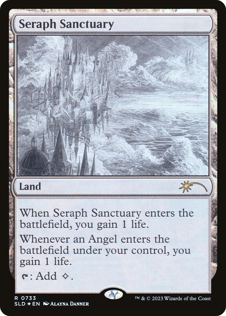 Seraph Sanctuary (Sketch) [Secret Lair Drop Promos] | Spectrum Games