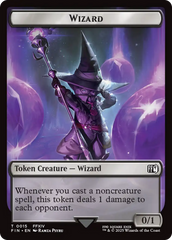 Bird (0017) // Wizard (0015) Double-Sided Token [FINAL FANTASY Tokens] | Spectrum Games