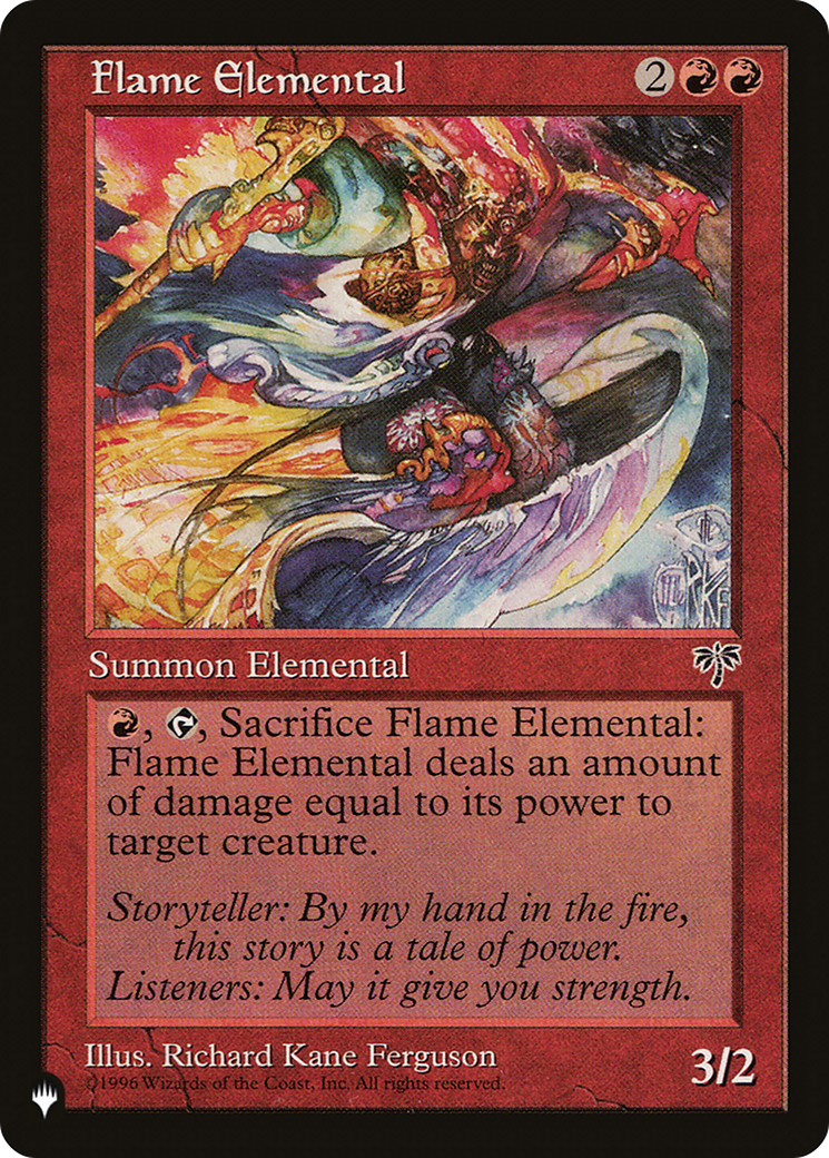Flame Elemental [The List] | Spectrum Games