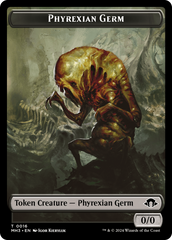 Phyrexian Germ // Zombie Army Double-Sided Token [Modern Horizons 3 Tokens] | Spectrum Games