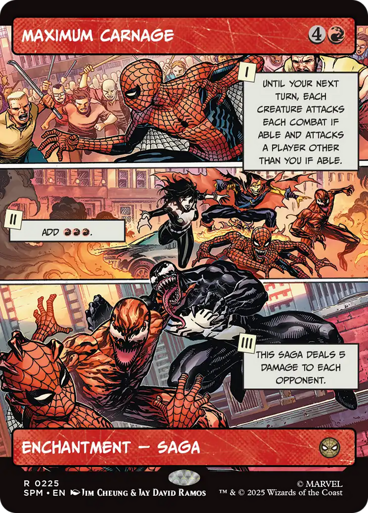 Maximum Carnage (Borderless) [Marvel's Spider-Man] | Spectrum Games