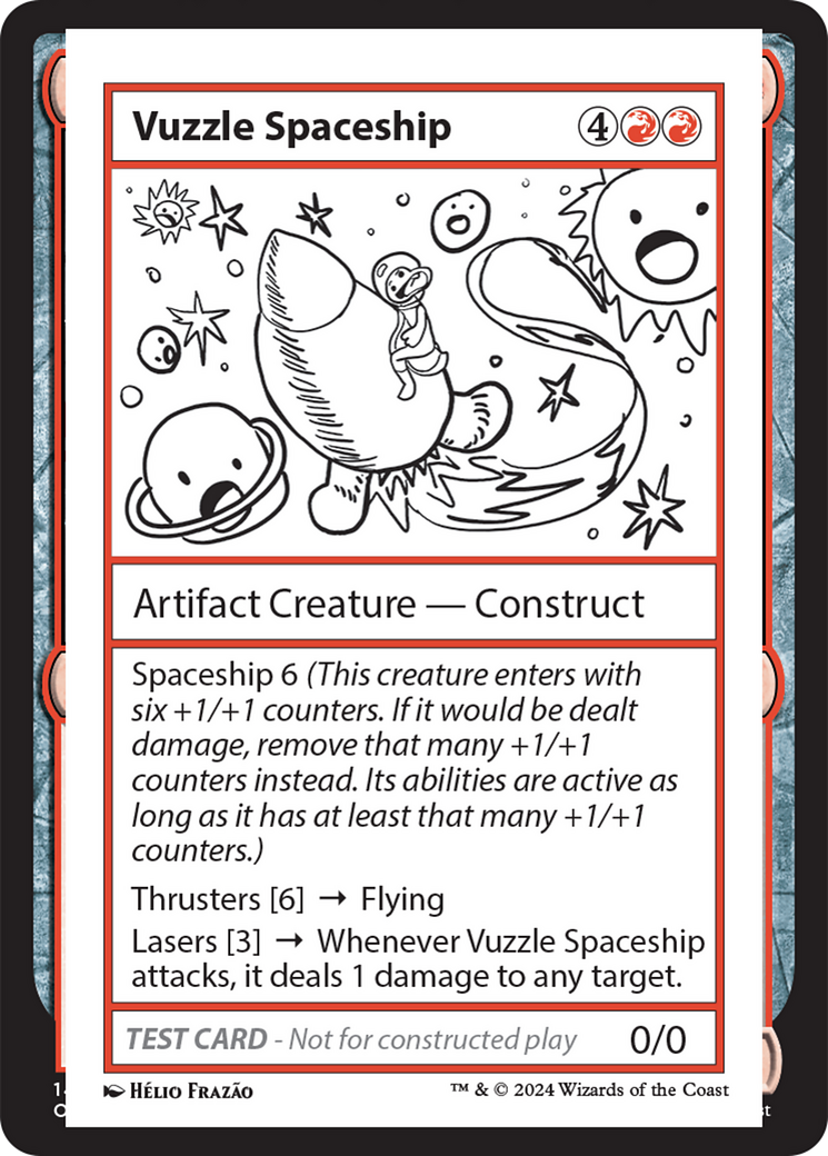 Vuzzle Spaceship [Mystery Booster 2 Playtest Cards] | Spectrum Games