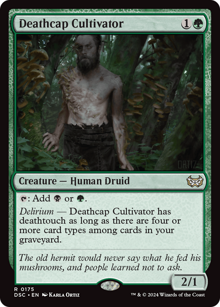 Deathcap Cultivator [Duskmourn: House of Horror Commander] | Spectrum Games