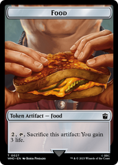 Copy // Food (0027) Double-Sided Token [Doctor Who Tokens] | Spectrum Games