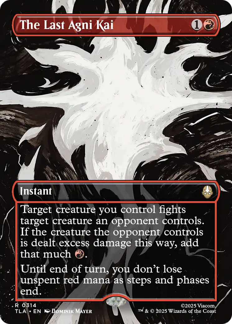 The Last Agni Kai (Borderless) [Avatar: The Last Airbender] | Spectrum Games