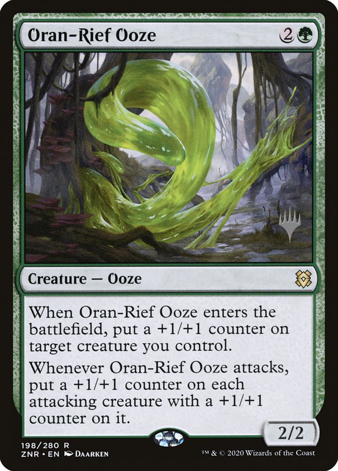 Oran-Rief Ooze (Promo Pack) [Zendikar Rising Promos] | Spectrum Games