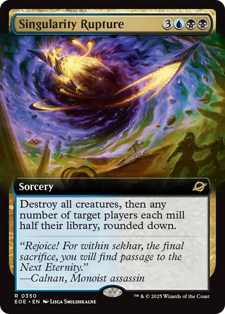 Singularity Rupture (Extended Art) [Edge of Eternities] | Spectrum Games