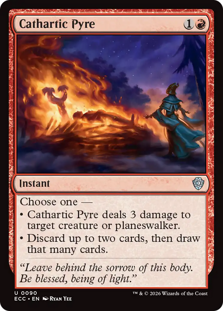 Cathartic Pyre [Lorwyn Eclipsed Commander] | Spectrum Games