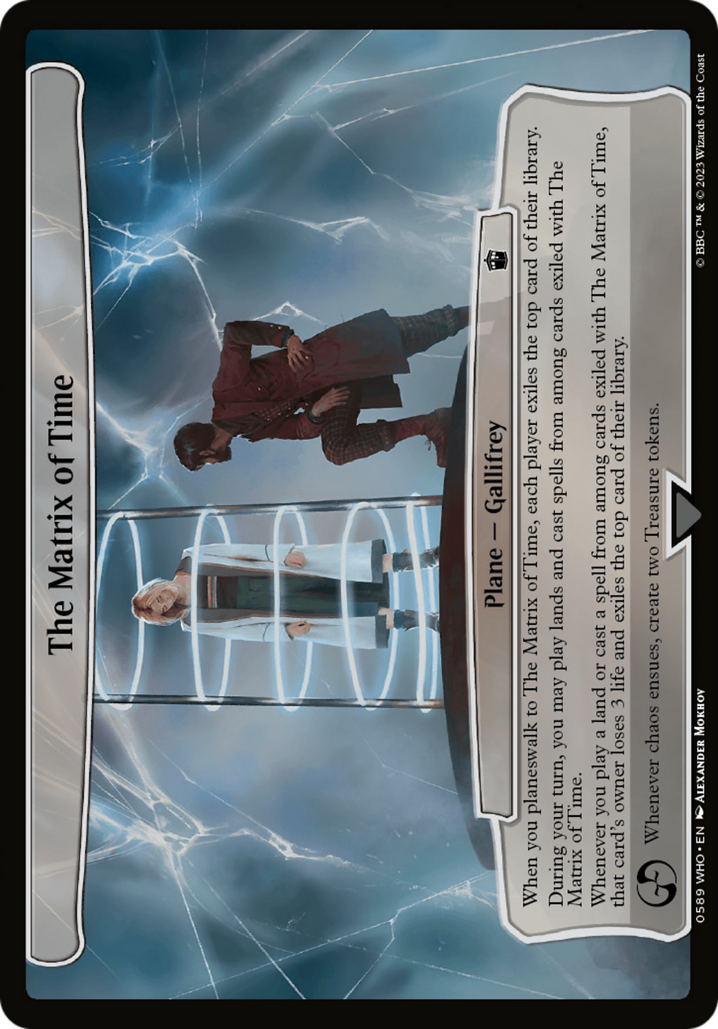 The Matrix of Time [Doctor Who] | Spectrum Games