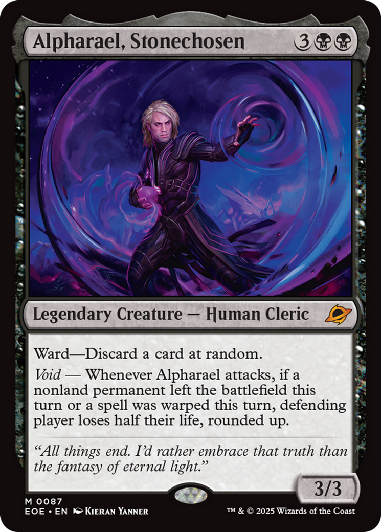 Alpharael, Stonechosen [Edge of Eternities] | Spectrum Games