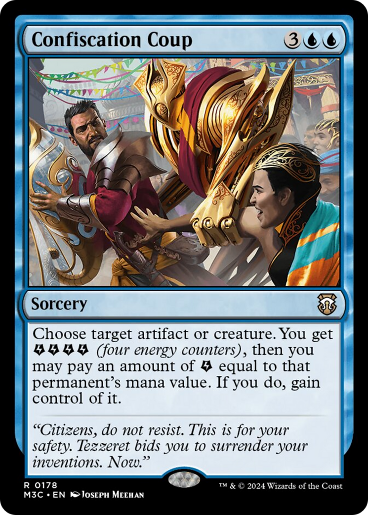 Confiscation Coup [Modern Horizons 3 Commander] | Spectrum Games